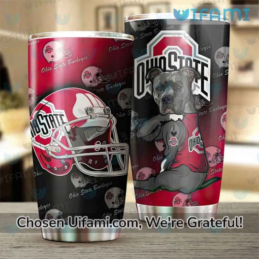 Ohio State Tumbler With Straw Wondrous Ohio State Fan Gift