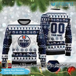Oilers Womens Sweater Personalized Unexpected Gift