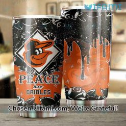 Orioles Coffee Tumbler Awesome Peace Love Baltimore Orioles Gift Ideas Best selling