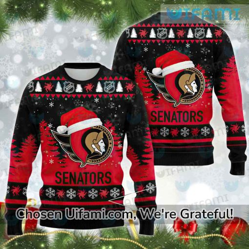 Ottawa Senators Ugly Christmas Sweater Tempting Gift