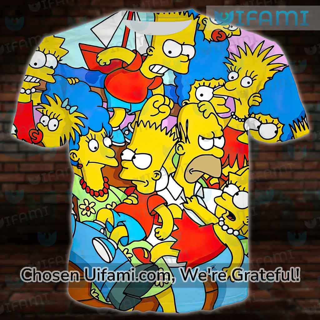 The Simpson T-Shirt 3D Selected Simpsons Gifts For Him