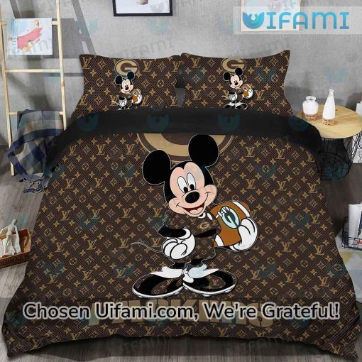 Packers Bedding New Mickey Louis Vuitton Green Bay Gift