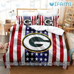 Packers Sheet Set Tempting USA Flag Gifts For Green Bay Packers Fans