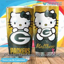 Packers Tumbler Cup Custom Best-selling Hello Kitty Green Bay Packers Gift