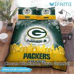 Packers Twin Bedding Set Cheerful Personalized Green Bay Packers Gift
