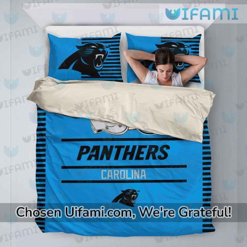 Panthers Bedding Set Unforgettable Carolina Panthers Gifts For Men