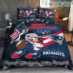 Patriots Sheet Set Beautiful Mickey New England Patriots Gifts For Him Best selling