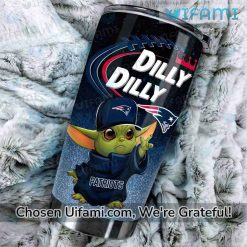 Patriots Tumbler Cup Spectacular Baby Yoda Dilly Dilly Gift