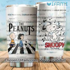 Peanuts Stainless Steel Tumbler Novelty Musical Gift