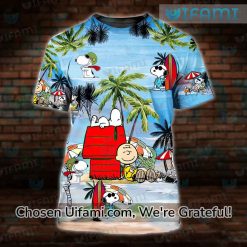 Peanuts T-Shirt 3D Exciting Peanuts Snoopy Gift