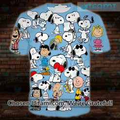 Peanuts T-Shirt Mens 3D Cheerful Gift
