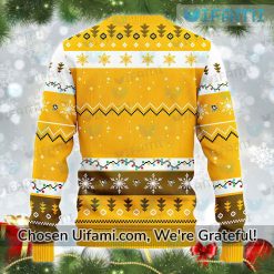 Penguins Hockey Sweater Colorful Santa Claus Gift Exclusive