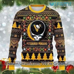 Penguins Sweater Amazing Grateful Dead Pittsburgh Penguins Gifts For Him