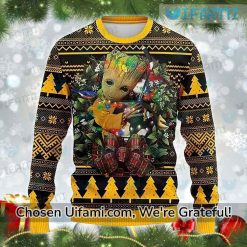 Penguins Ugly Sweater Surprising Baby Groot Pittsburgh Penguins Gift