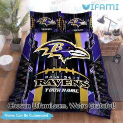 Personalized Baltimore Ravens King Size Bedding Exciting Ravens Gift