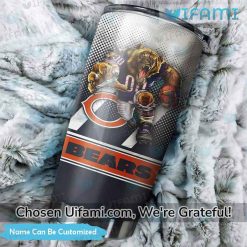 Personalized Chicago Bears Stainless Steel Tumbler Tempting Mascot Bears Gift Exclusive