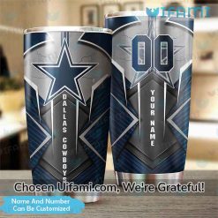 Personalized Dallas Cowboys Coffee Tumbler Unexpected Cowboys Gifts For Dad