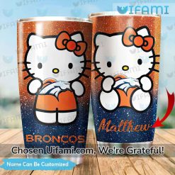Personalized Denver Broncos Tumbler Exclusive Hello Kitty Broncos Gift Ideas