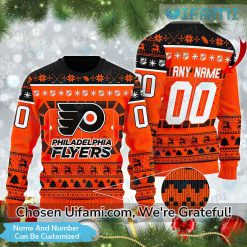 Personalized Flyers Christmas Sweater Unique Philadelphia Flyers Gifts