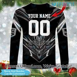 Personalized Kings Hockey Sweater Spirited Dragon Gift