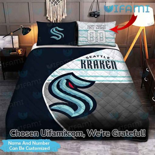 Personalized Kraken Bedding Set Beautiful Seattle Kraken Gift