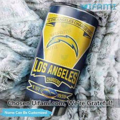 Personalized LA Chargers Tumbler Creative Chargers Football Gift