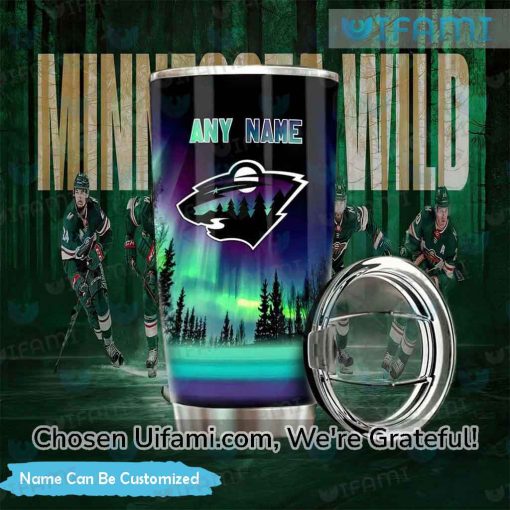 Personalized MN Wild Tumbler Superior Minnesota Wild Gift