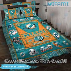 Personalized Miami Dolphins Bed Sheets New Miami Dolphins Gifts For Her