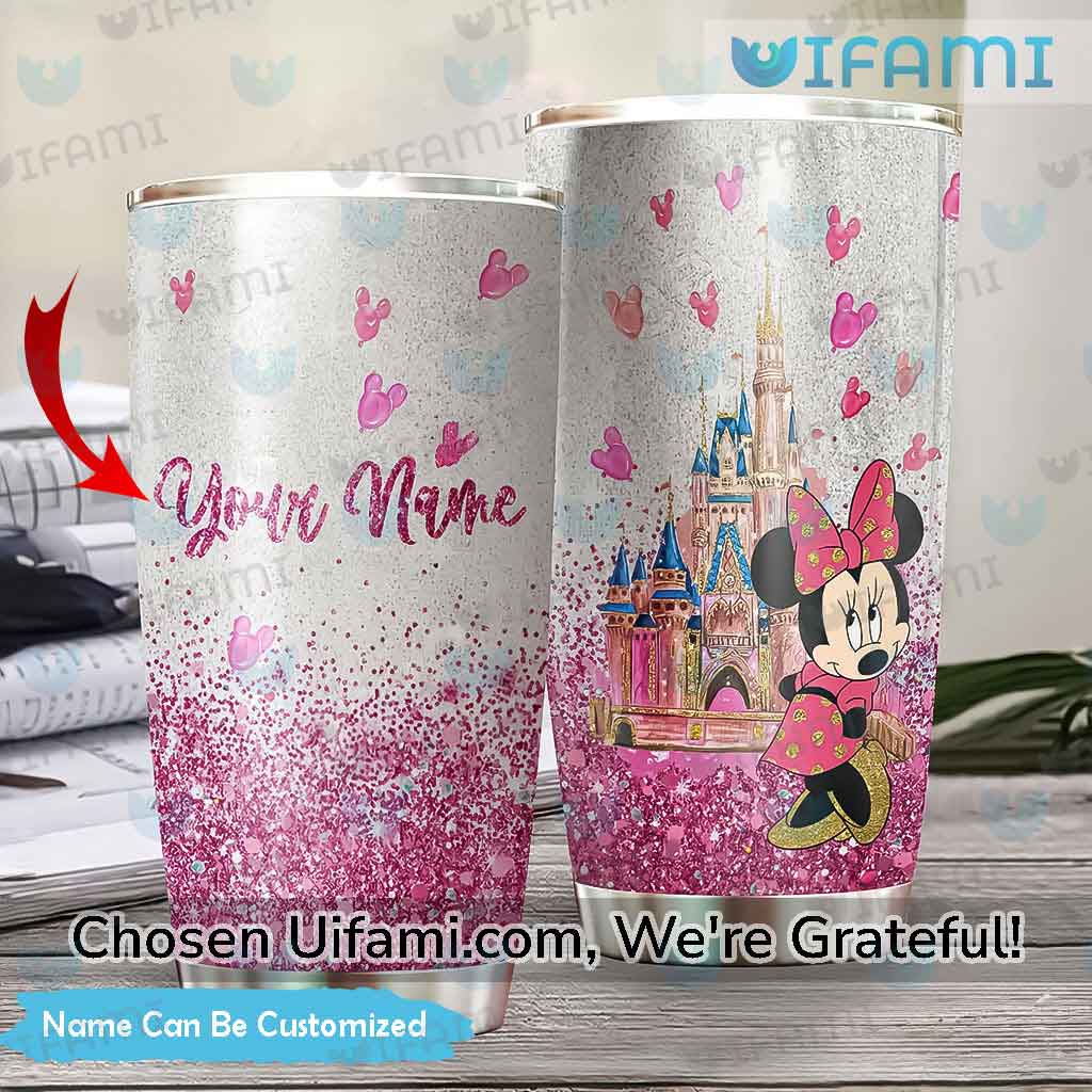 Personalized Minnie Mouse Tumbler With Straw Radiant Gift