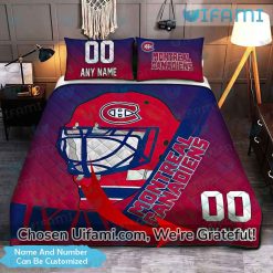 Personalized Montreal Canadiens Bedding Set Discount Canadiens Gift