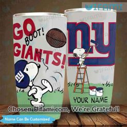 Personalized NY Giants Tumbler Surprising Snoopy Go Boot New York Giants Gift Best selling