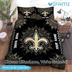 Personalized New Orleans Saints Bed Sheets Alluring NFL Saints Gift
