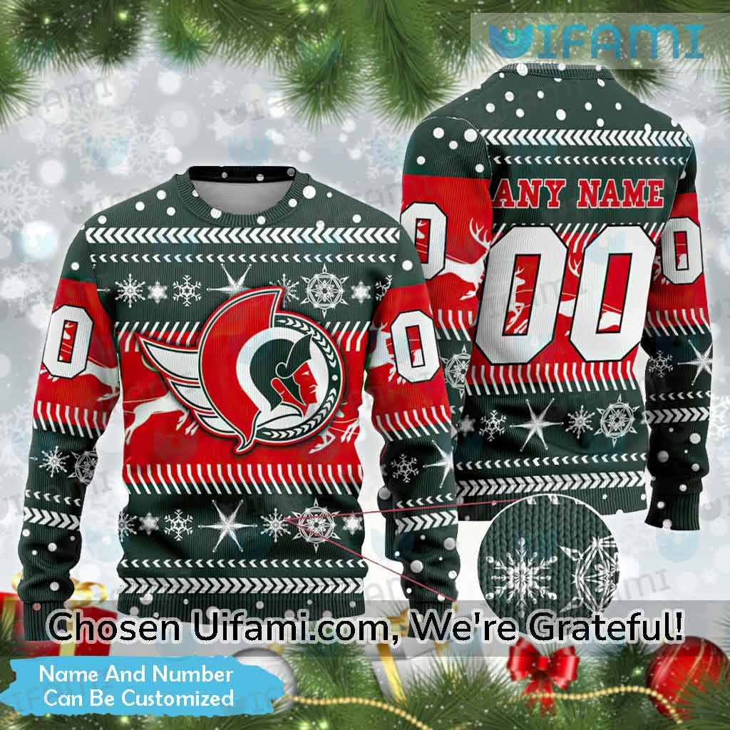 Personalized Ottawa Senators Vintage Sweater Special Gift
