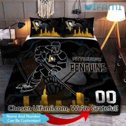 Personalized Pittsburgh Penguins Sheets Novelty Penguins Gift