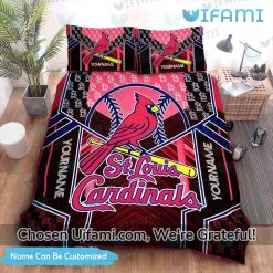 Personalized STL Cardinals Bedding Set Surprising St Louis Cardinals Gift