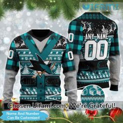 Personalized San Jose Sharks Christmas Sweater Affordable Gift