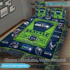 Personalized Seahawks Bedding Queen Exquisite Seattle Seahawks Gift