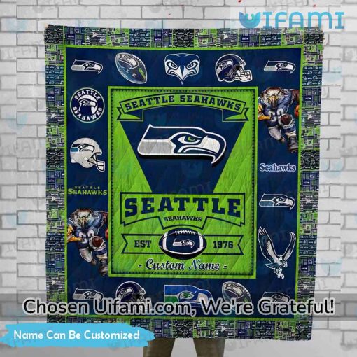 Personalized Seahawks Bedding Queen Exquisite Seattle Seahawks Gift