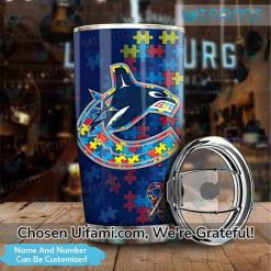 Personalized Vancouver Canucks 30 Oz Tumbler Best selling Autism Gift Best selling