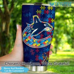 Personalized Vancouver Canucks 30 Oz Tumbler Best selling Autism Gift Latest Model