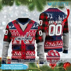 Personalized Washington Capitals Sweater Exclusive Capitals Gift