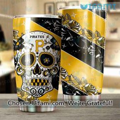 Pittsburgh Pirates Coffee Tumbler Wondrous Sugar Skull Pirates Gift