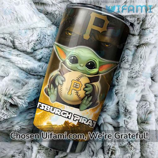 Pittsburgh Pirates Tumbler Cup Excellent Baby Yoda Pirates Gift