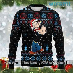 Popeye Christmas Sweater Novelty Gift