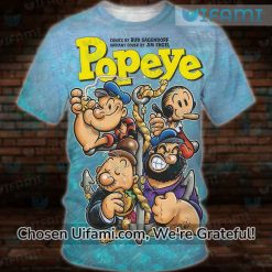 Popeye Tee Shirt 3D Inexpensive Gift