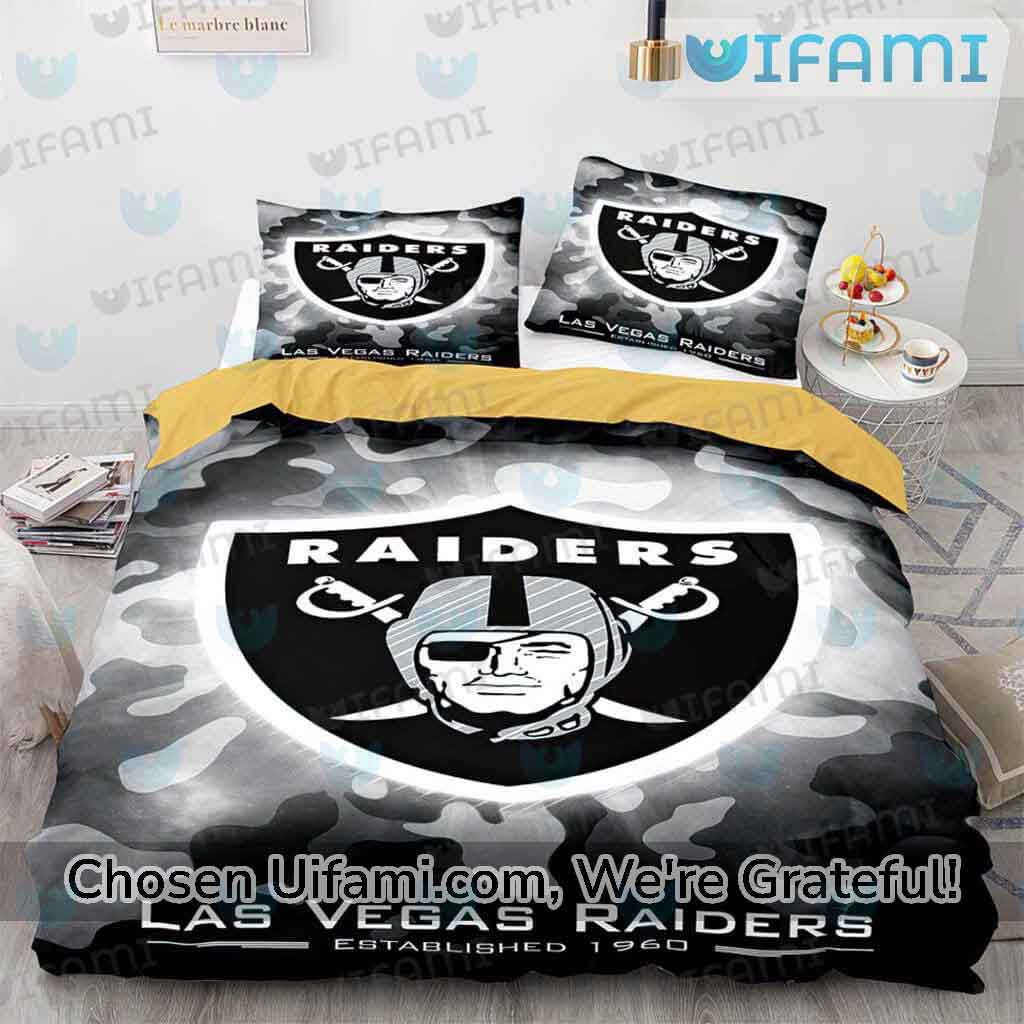 Las Vegas Raiders Bedding Set Duvet/Comforter Cover Pillowcase Quilt Cover  Gifts