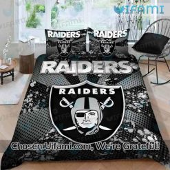 Raiders King Size Bed Set Surprise Las Vegas Raiders Gift
