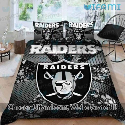 Raiders King Size Bed Set Surprise Las Vegas Raiders Gift