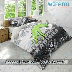 Raiders Queen Bed Set Spectacular Grinch Christmas Las Vegas Raiders Gift Latest Model