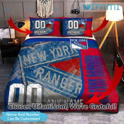 Rangers Sheet Set Personalized Brilliant New York Rangers Gift